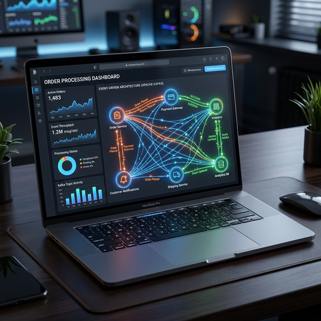 Real-Time Order Processing System